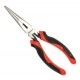 SIDE CUTTING LONG NOSE PLIERS, TPR GRIP